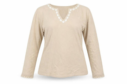 Marks & Spencer Womens Beige  Knit Pullover Jumper Size 14