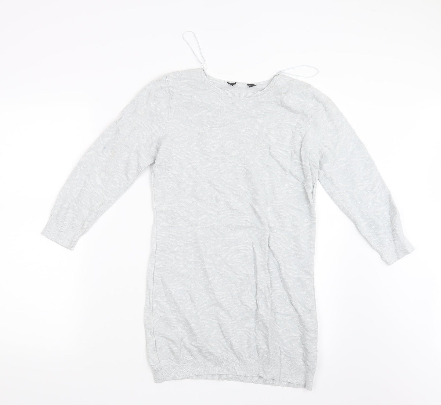 Dorothy Perkins Womens Grey   Pullover Jumper Size 10