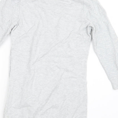Dorothy Perkins Womens Grey   Pullover Jumper Size 10