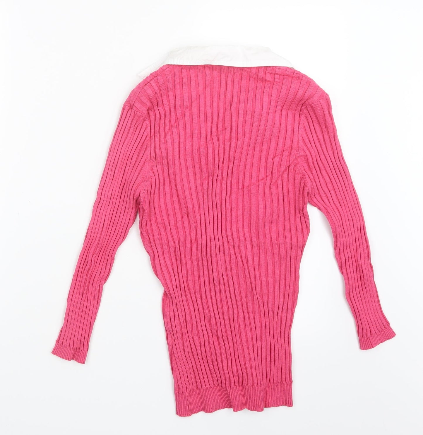 Soya Womens Pink   Pullover Jumper Size L