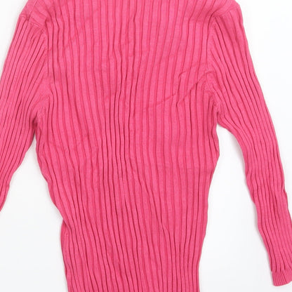 Soya Womens Pink   Pullover Jumper Size L