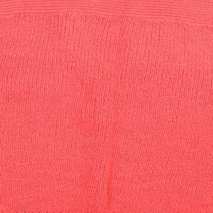 Preworn Womens Pink  Knit Pullover Jumper Size M