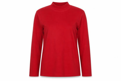 Womens UK Size 12 Alexara Red Basic T-Shirt