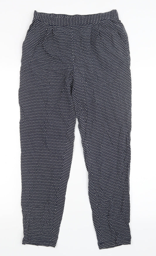 Womens UK Size 8 Papaya Regular Fit  Blue Trousers