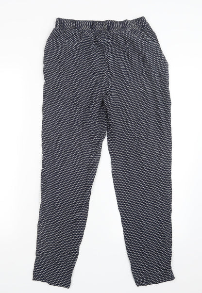 Womens UK Size 8 Papaya Regular Fit  Blue Trousers