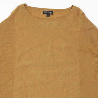 Topshop Womens Beige   Pullover Jumper Size 10