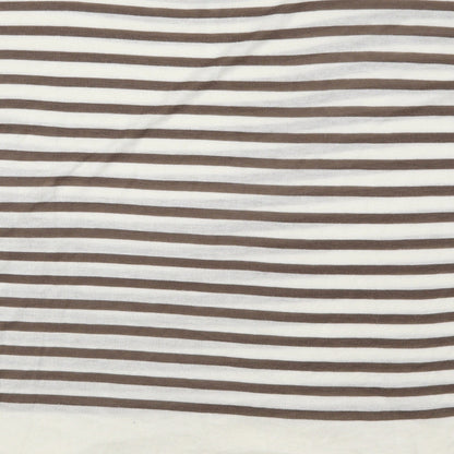 VILA Womens Beige Striped  Pullover Jumper One Size