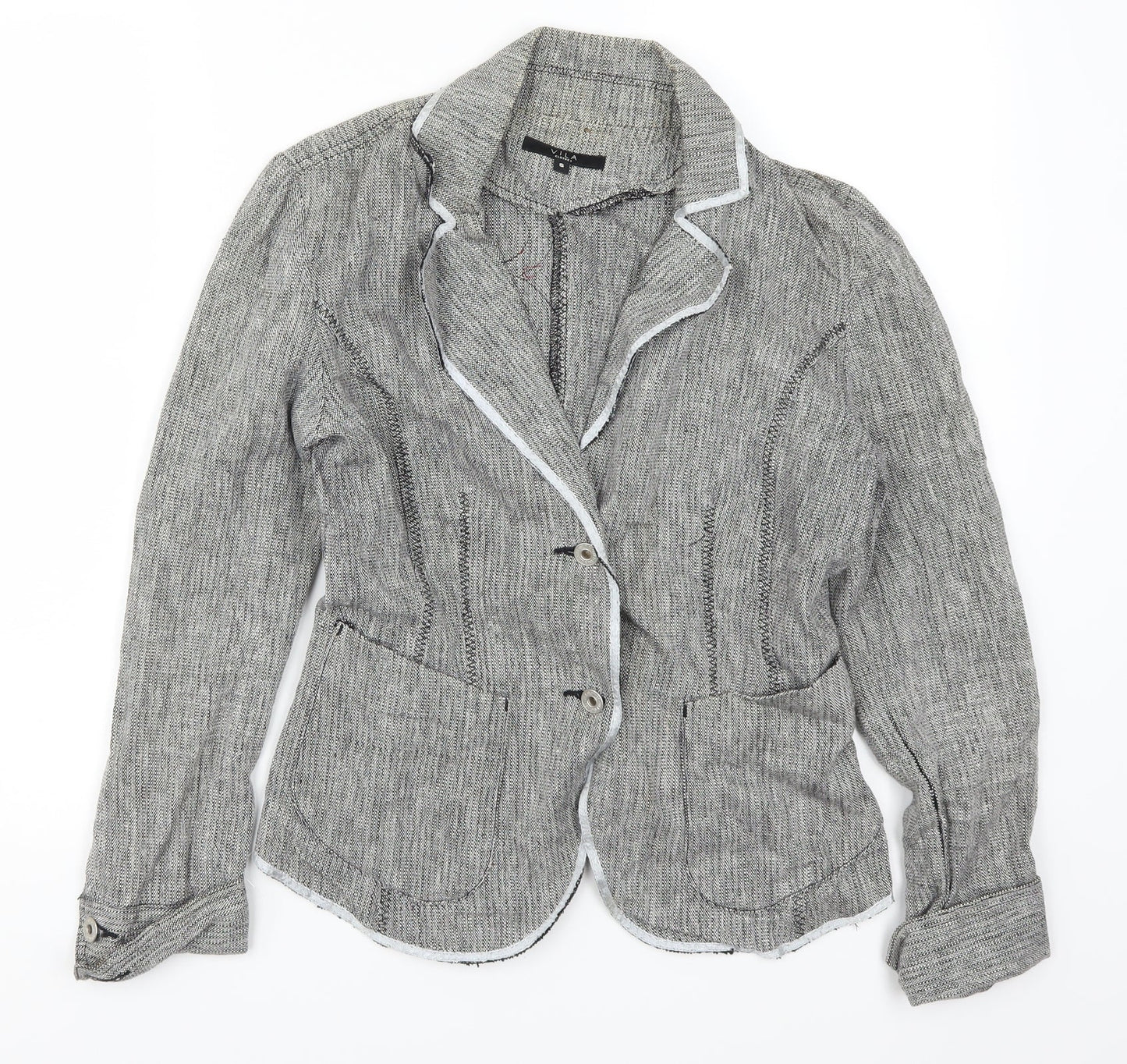 Womens UK Size S VILA Grey Jacket