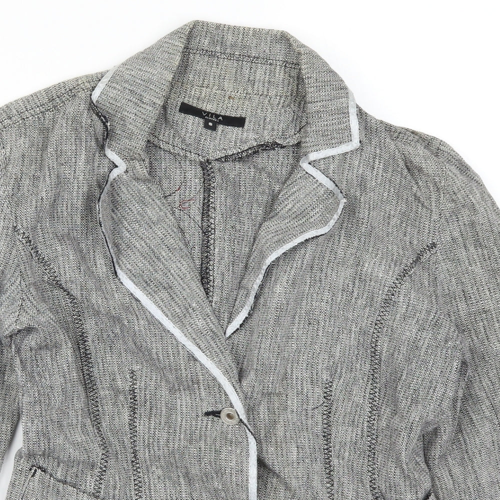 Womens UK Size S VILA Grey Jacket