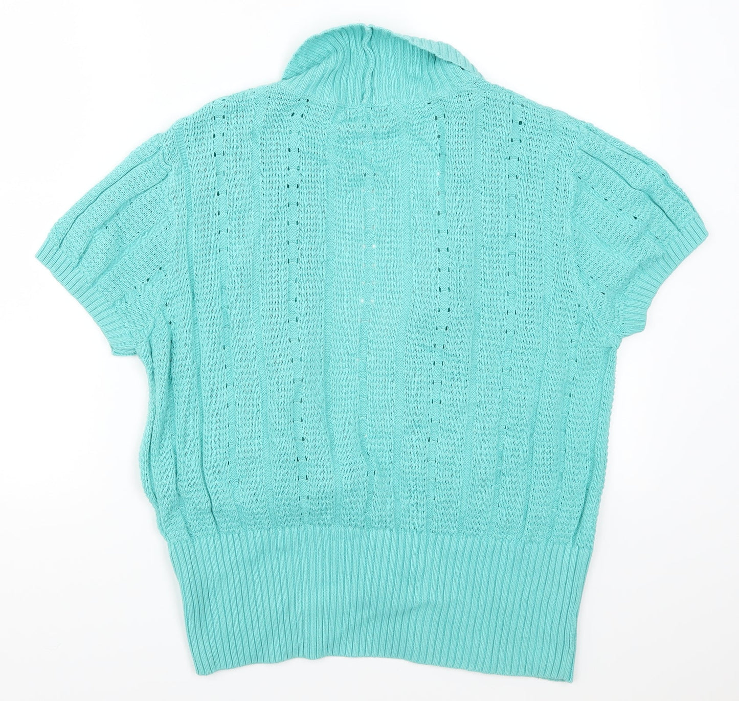Milla Womens Blue  Knit Cardigan Jumper Size XL
