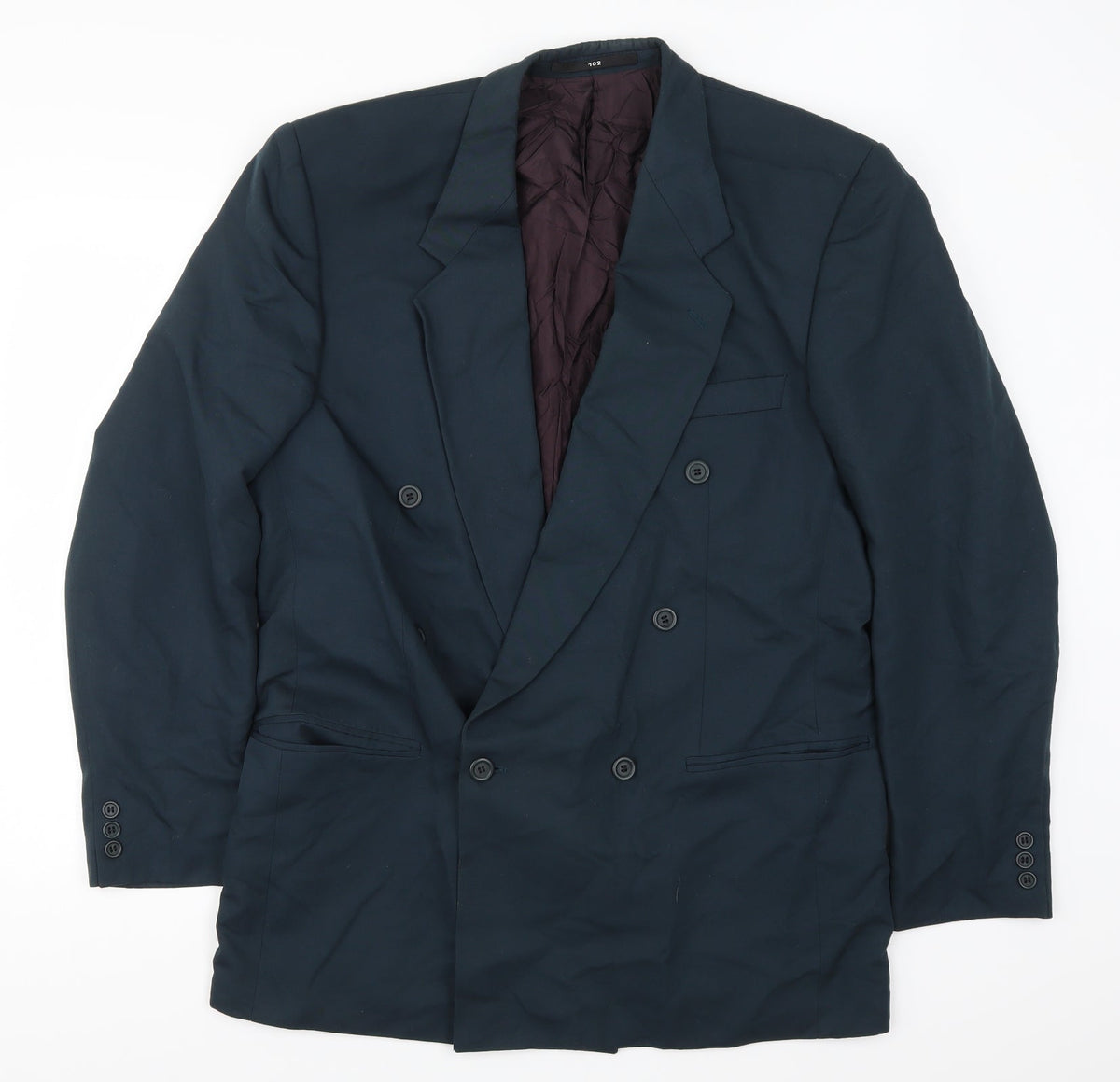 Colleti Mens Blue   Jacket Suit Jacket Size 42
