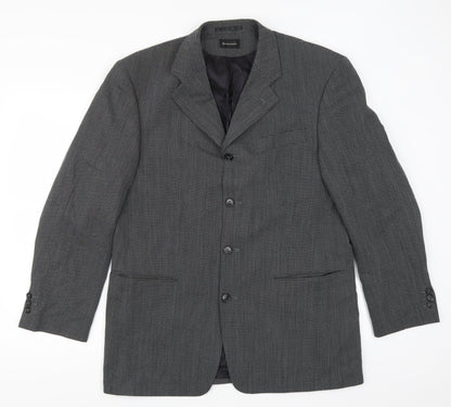 Mens UK Size 40 Benvenuto Regular Grey Suit Jacket