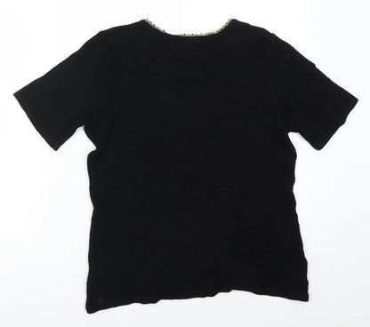 Bonmarché Womens Black   Basic T-Shirt Size S