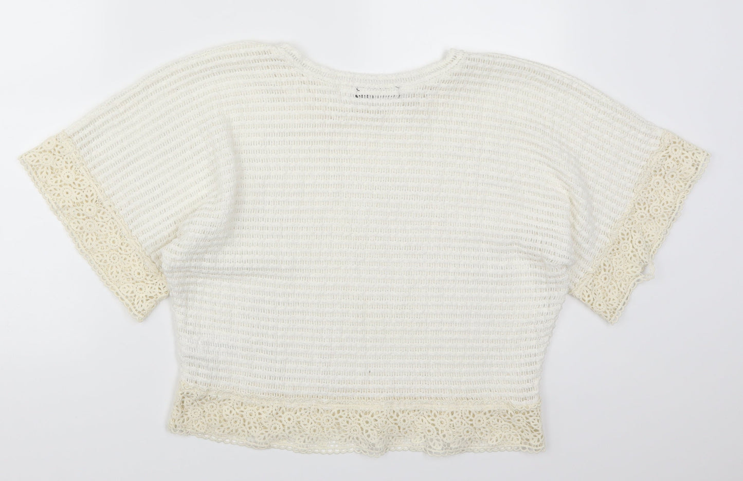 Atmosphere Womens White   Basic T-Shirt Size 12