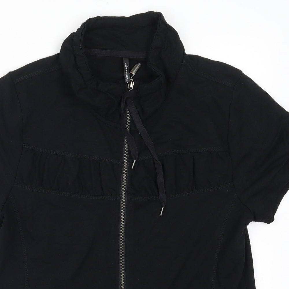 Womens UK Size M Soyaconcept Black Jacket