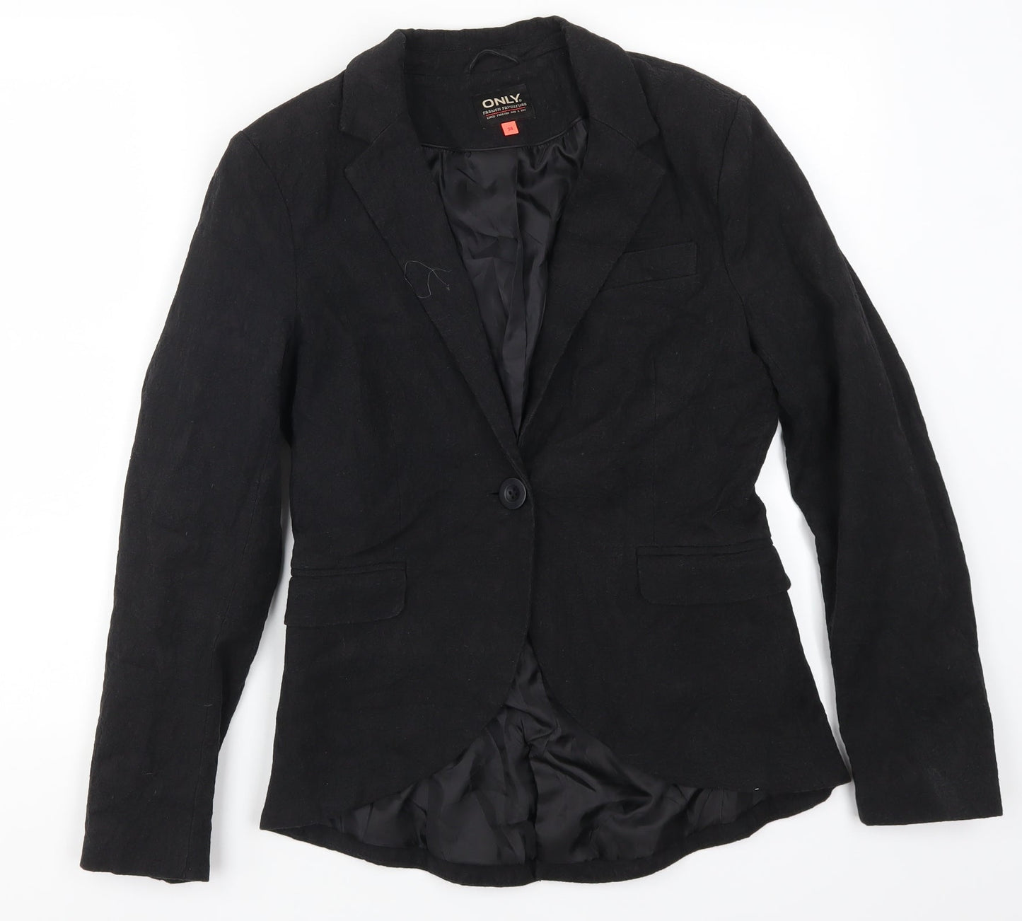 Only Womens Black   Jacket Suit Jacket Size 10