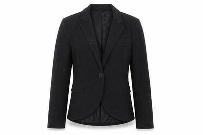 Womens UK Size 10 Only Regular Black Suit Jacket