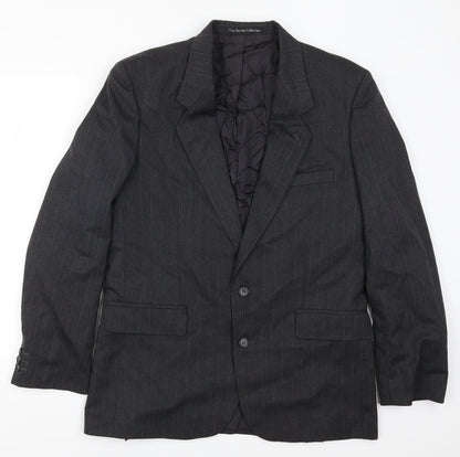 Mens UK Size 42 Burton Regular Grey Suit Jacket