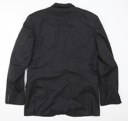 Mens UK Size 42 Burton Regular Grey Suit Jacket