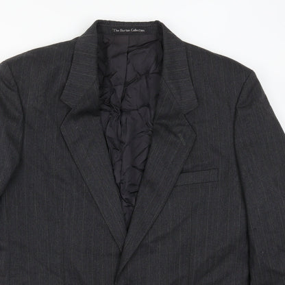 Mens UK Size 42 Burton Regular Grey Suit Jacket