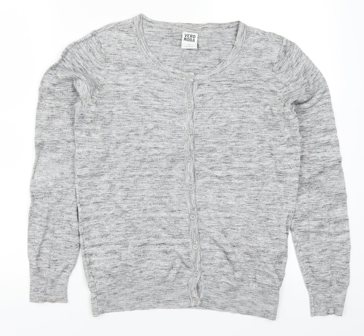 Vero Moda Womens Grey   Cardigan Jumper Size M