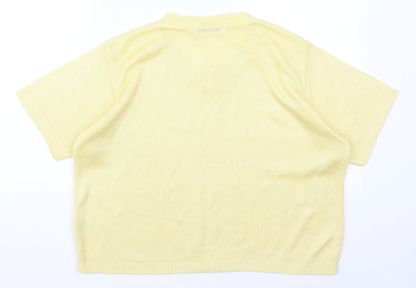 Berkertex Womens Yellow   Pullover Jumper Size 14