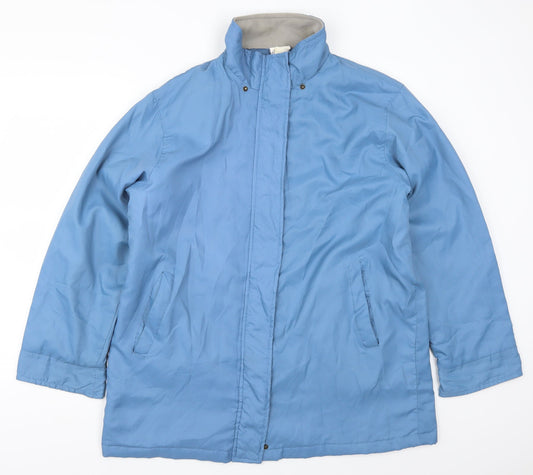 Damart Womens Blue   Jacket Coat Size M