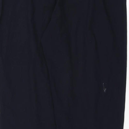 Womens UK Size 14 Marks and Spencer Regular Fit  Blue Trousers