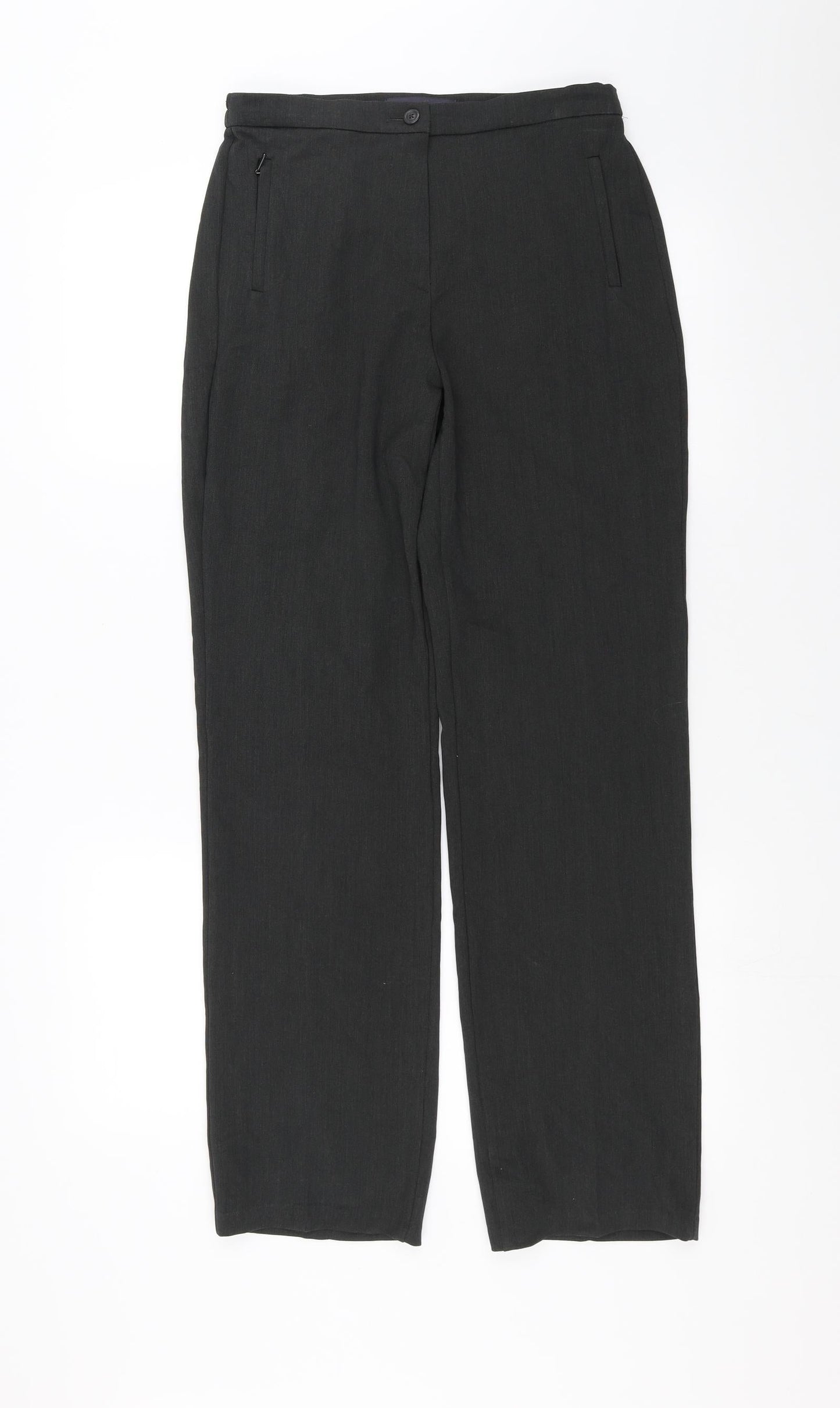 Womens UK Size 8 Marks and Spencer Slim Fit  Grey Trousers