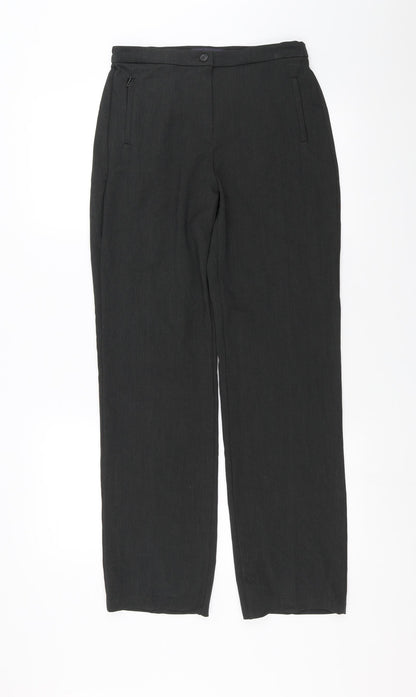 Womens UK Size 8 Marks and Spencer Slim Fit  Grey Trousers