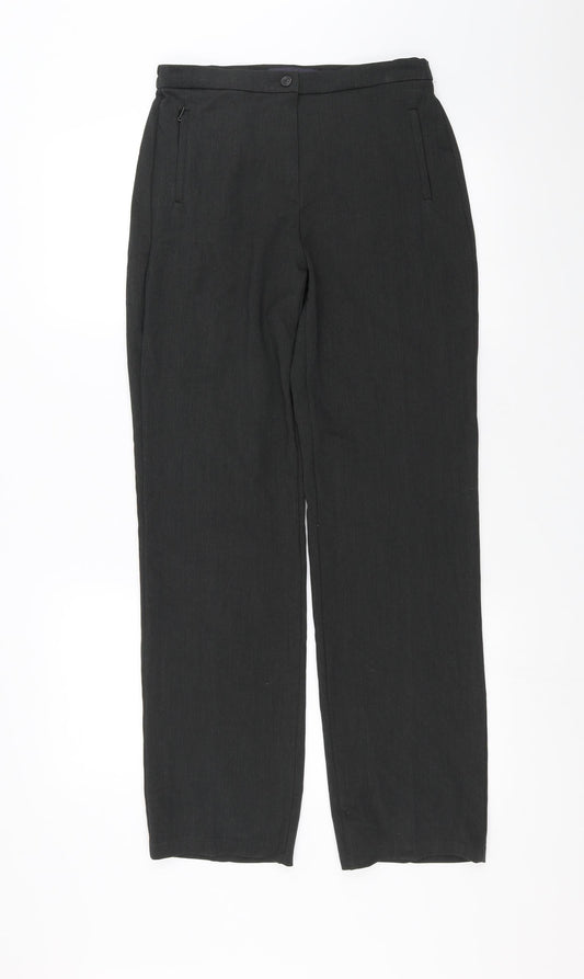 Womens UK Size 8 Marks and Spencer Slim Fit  Grey Trousers