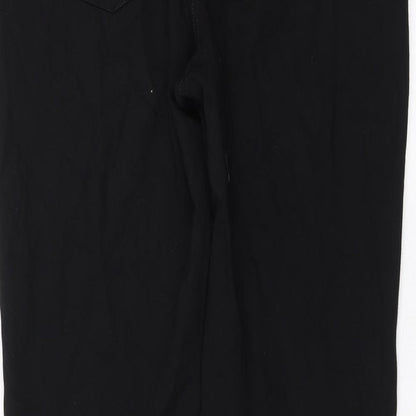Womens UK Size 12 NEXT Regular Fit  Black Trousers