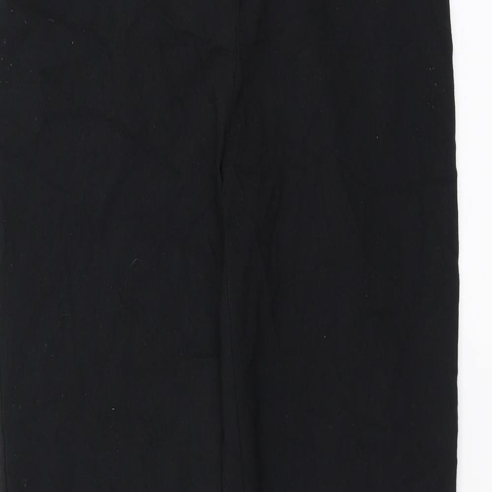 Sainsburys  Womens Black   Trousers  Size 10 L29 in