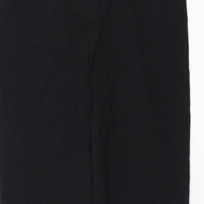 Sainsburys  Womens Black   Trousers  Size 10 L29 in