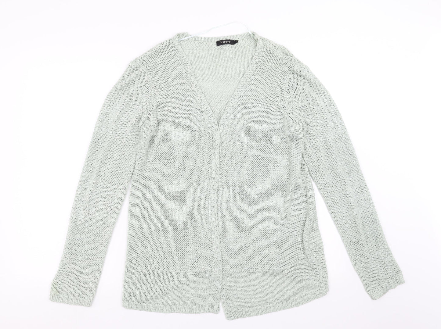 b.young Womens Green   Cardigan Jumper Size L