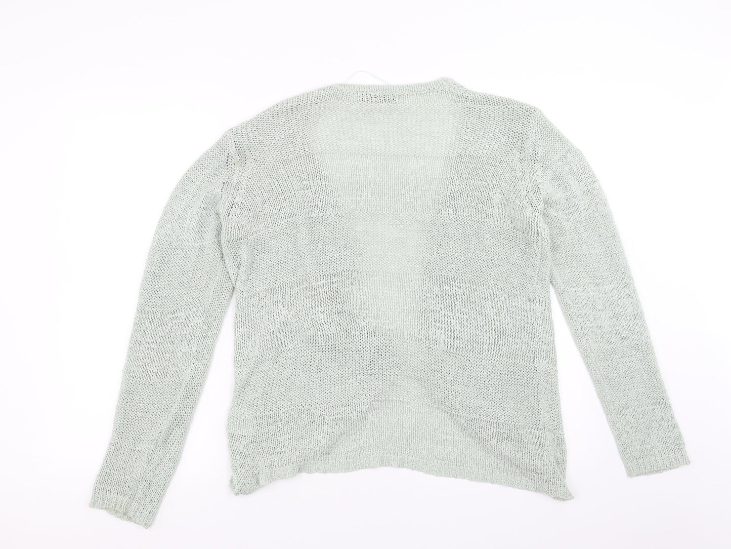 b.young Womens Green   Cardigan Jumper Size L