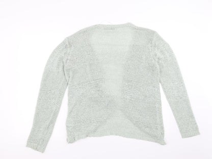 b.young Womens Green   Cardigan Jumper Size L