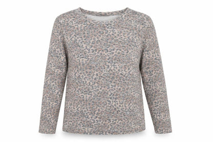 Marks & Spencer Womens Brown Animal Print  Pullover Jumper Size 12