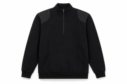 Workwear Mens Black   Pullover Sweatshirt Size L