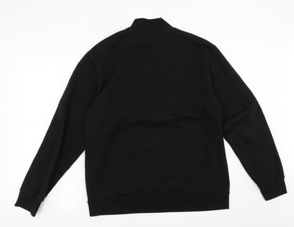 Workwear Mens Black   Pullover Sweatshirt Size L
