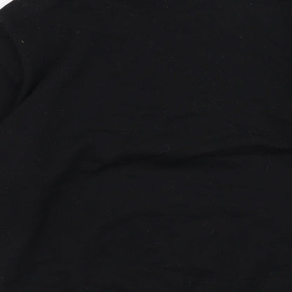 Workwear Mens Black   Pullover Sweatshirt Size L