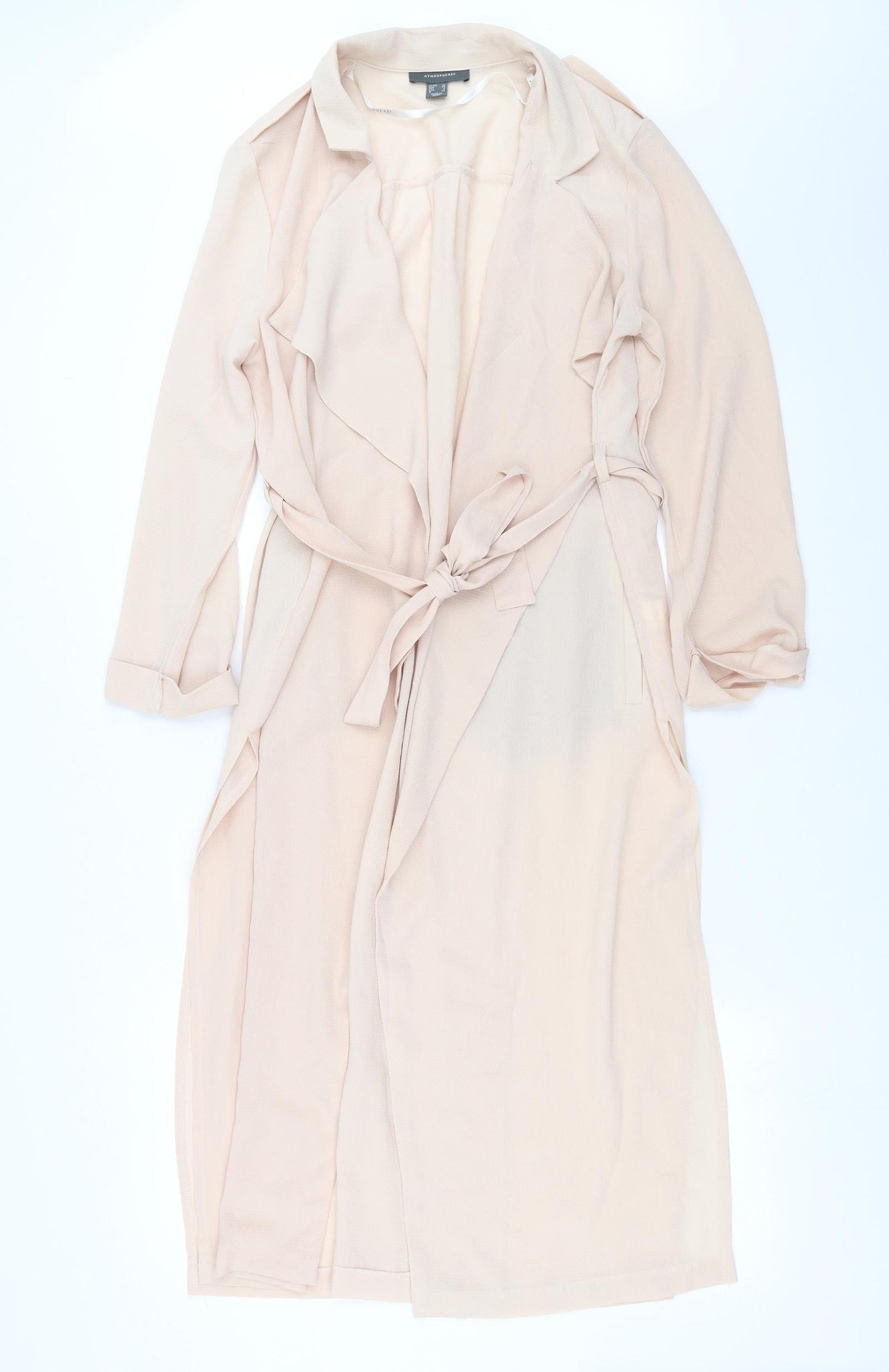 Primark Womens Pink   Overcoat Jacket Size 12