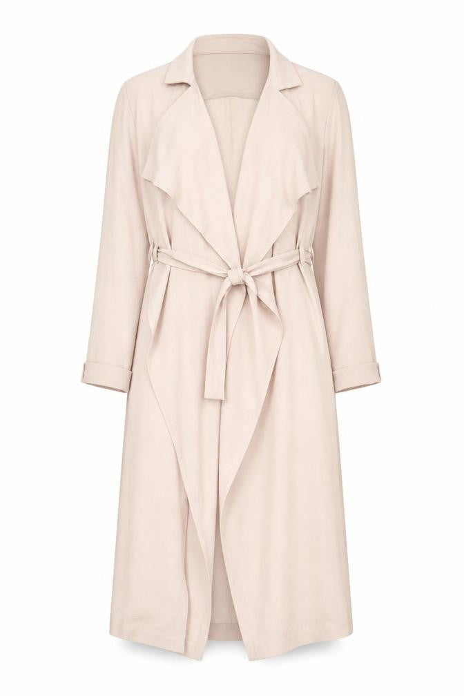 Womens UK Size 12 Primark Pink Overcoat