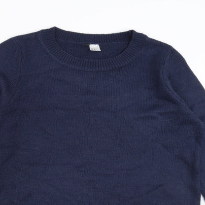 Divided by H&M Womens Blue   Pullover Jumper Size XS