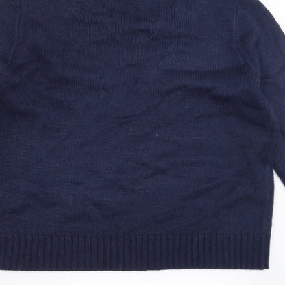 Divided by H&M Womens Blue   Pullover Jumper Size XS