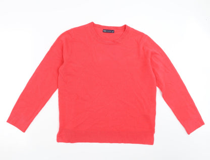 Marks & Spencer Womens Pink   Pullover Jumper Size 16
