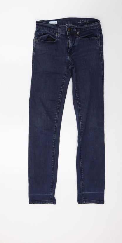 Gap Womens Blue  Denim Skinny Jeans Size 6 L27 in