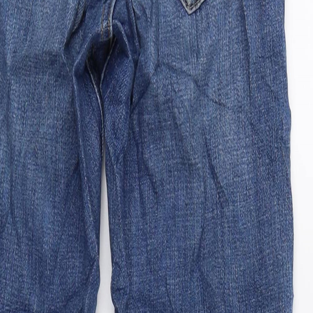 Topshop Womens Blue  Denim Skinny Jeans Size 25 in L27 in