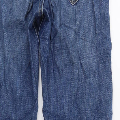 Topshop Womens Blue  Denim Skinny Jeans Size 25 in L27 in