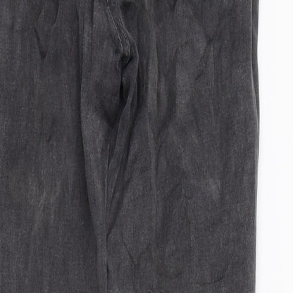 New Look Womens Grey  Denim Skinny Jeans Size 8 L27 in